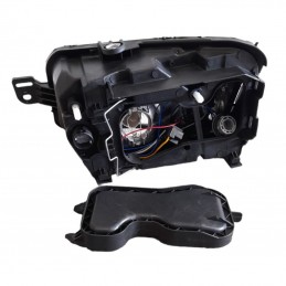 Coppia proiettori fari anteriore Fiat Panda 2003-2013 attacco giallo bianco unificato - Proiettore anteriore - 4