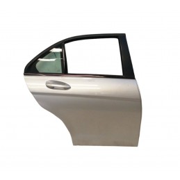 Porta posteriore destra Mercedes Classe C W204 2007-2015 berlina colore grigio metallizzato - Portiera - 1