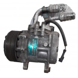 Compressore aria condizionata 3852906034 Fiat Seicento 1.1 benzina 1998-2010 - Compressore aria condizionata - 2 Compressore aria condizionata 3852906034 Fiat Seicento 1.1 benzina 1998-2010 - Compressore aria condizionata - 2