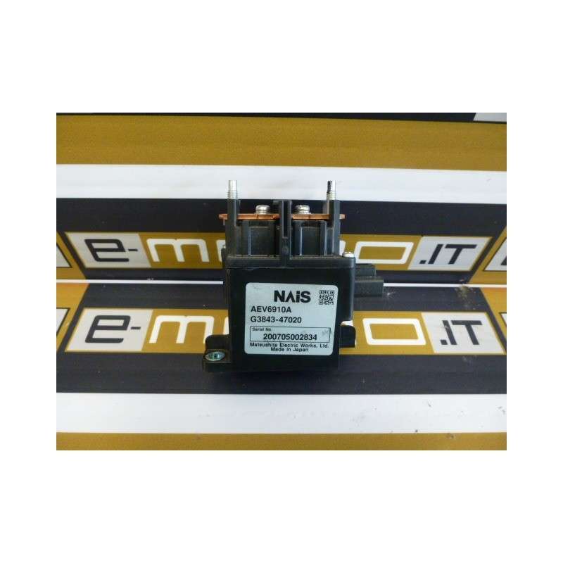 Rele modulo batteria AEV6910A G384347020 Toyota Prius 1.5 VVTi Hybrid - Relè - 1 Rele modulo batteria AEV6910A G384347020 Toyota Prius 1.5 VVTi Hybrid - Relè - 1