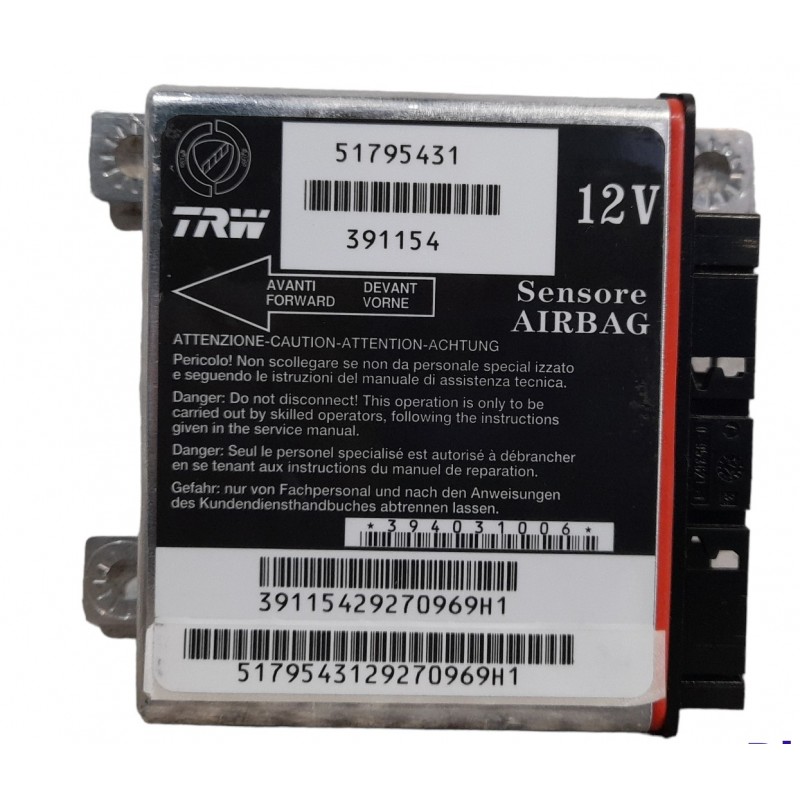 Centralina airbag 51795431 Fiat Punto Mk176 1993-1999 - Centralina - 1