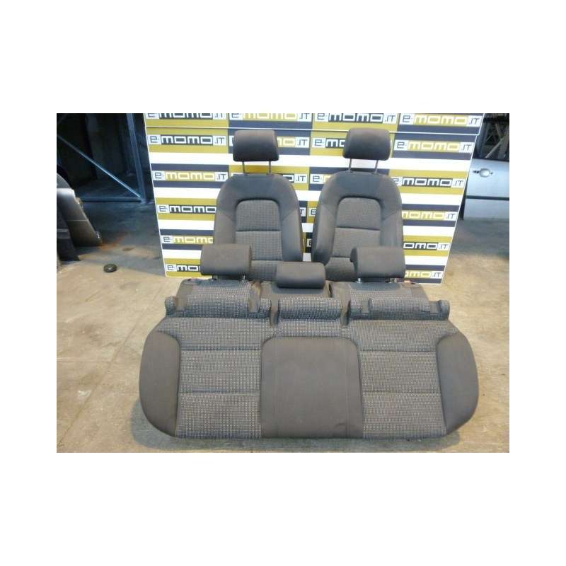 Sedili/Tappezzeria Audi A3 2003 - 2013 5 porte con airbag in tessuto/alcanatara grigio - Sedili/Tappezzeria - 1