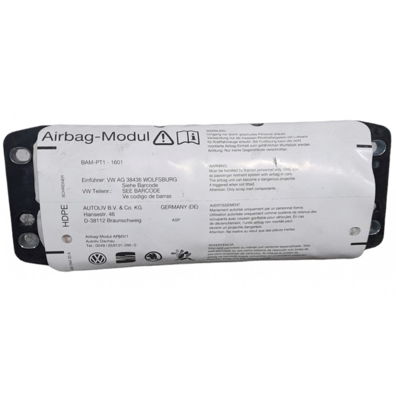 Airbag passeggero 1K0880204L Volkswagen Golf 6 1.4 Tsi 2008-2012 - Airbag - 1