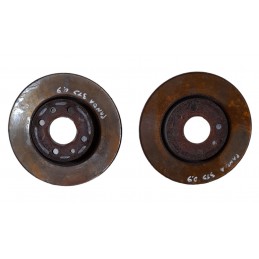 Dischi freno anteriore Fiat Panda 312 319 0.9 cc Twinair 2012 - Disco freno - 1