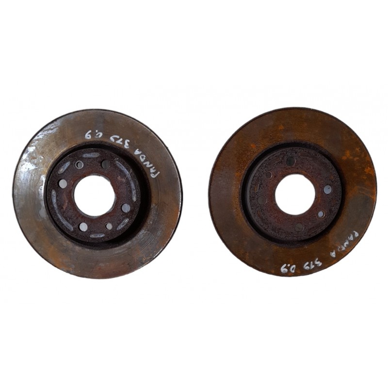 Dischi freno anteriore Fiat Panda 312 319 0.9 cc Twinair 2012 - Disco freno - 1