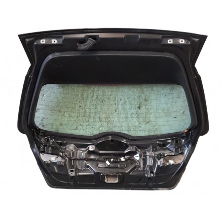 Nero Cuciture Top Grana Pelle Bracciolo Coperchio Per Alfa