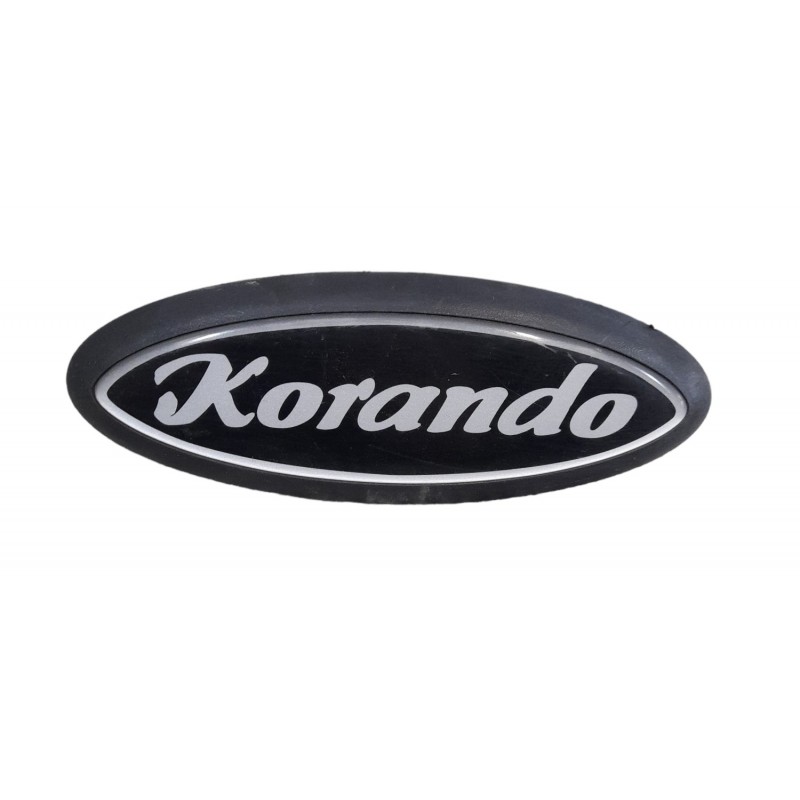 Logo stemma parafango destro sinistro SsangYong Korando 1996-2006 - Griglie e modanature - 1