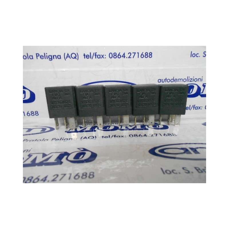 Rele 11130787E Fiat kit 5 pezzi - Relè - 1 Rele 11130787E Fiat kit 5 pezzi - Relè - 1