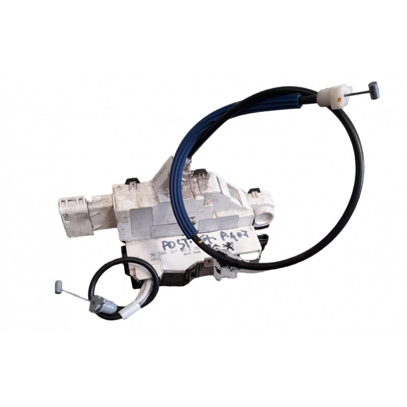 Serratura porta posteriore sinistra 9656633780 Peugeot 407 2004-2012 6 pin