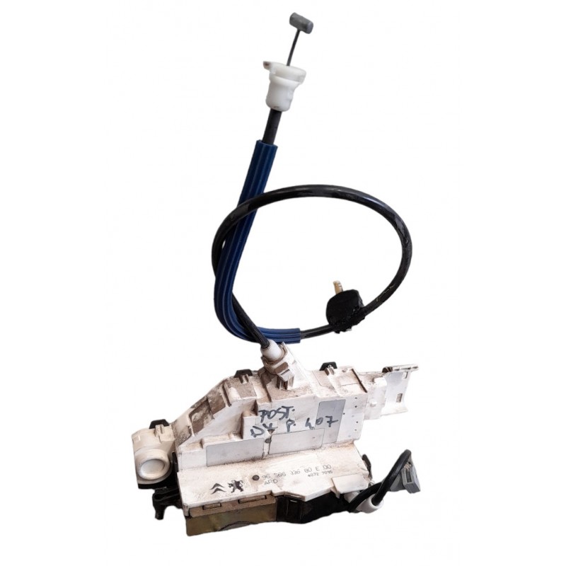 Serratura porta posteriore destra 9656633680 Peugeot 407 2004-2012 6 pin