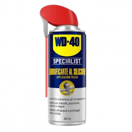 WD-40 39377 Lubrificante al silicone - Applicazione Pulita 400 ML - Spray - 1