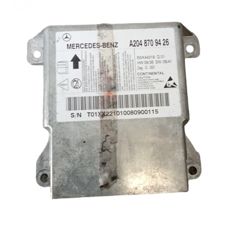 Centralina airbag A2048709426 Mercedes Classe C 220 Cdi W204 2007-2015 - Centralina - 1