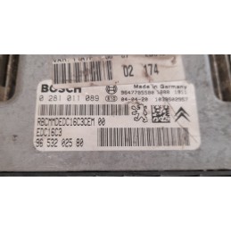 Centralina motore 0281011089 Peugeot 206 1998-2012 - Centralina - 2