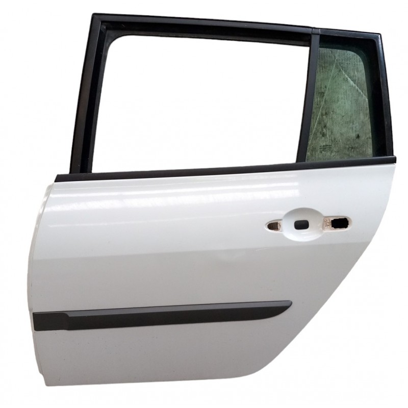 Porta posteriore sinistra Renault Megane GrandTour 2003-2009 colore bianco - Portiera - 1 Porta posteriore sinistra Renault Megane GrandTour 2003-2009 colore bianco - Portiera - 1