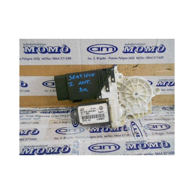 Motorino alzavetro anteriore Dx L1T0959702G 190837402E 1K0959792M Seat Leon 2005-2012 - Motorino alzavetro - 1
