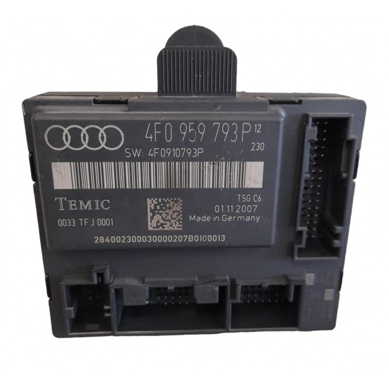 Centralina porta anteriore sinistra 4F0959793P Audi A6 Avant C6 2004-2011 - Centralina - 1