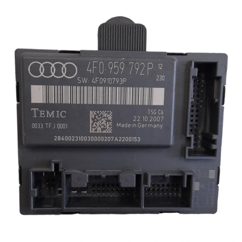 Centralina porta anteriore destra 4F0959792P Audi A6 Avant C6 2004-2011 - Centralina - 1