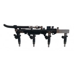 Flauto iniettori 7506158 Bmw 318 E46 3 porte coupe 1.8i benzina 1998-2005 - Iniettore - 1