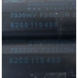 Pistoncini molle a gas posteriori Reanult Megane GrandTour 1.5 Dci 2002-2010 - Pistoncini a gas - 2 Pistoncini molle a gas posteriori Reanult Megane GrandTour 1.5 Dci 2002-2010 - Pistoncini a gas - 2