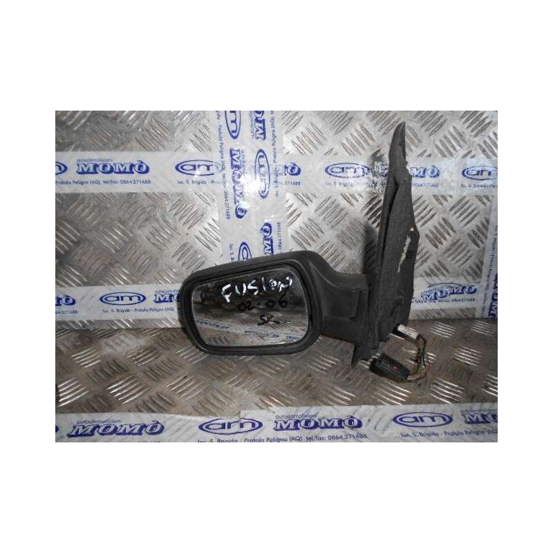 Specchietto Retrovisore Esterno Nero compatibile con FIAT PANDA 2012>. (MANUALE). Vetro cromato