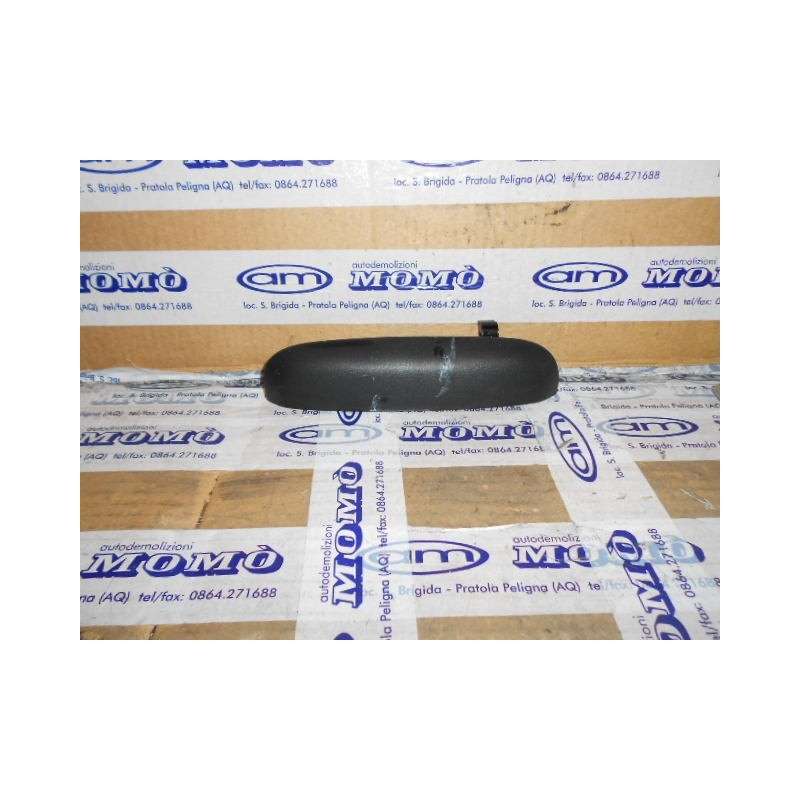 Maniglia esterna posteriore Dx Fiat Nuova Panda 2013 nera non verniciata - Maniglia - 1