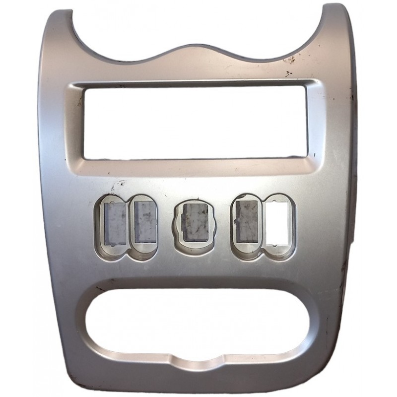 Rivestimento centrale cruscotto 8200739438 Dacia Sandero 1.4 benzina 2008-2012 - Accessori cruscotto - 1