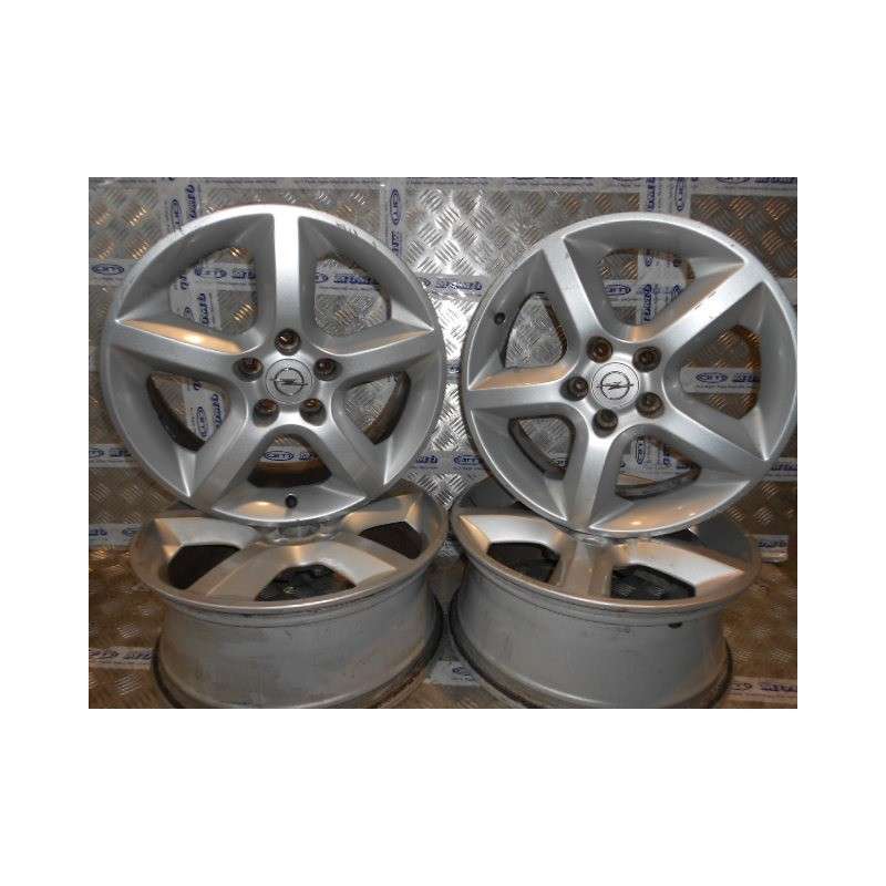Cherchi in lega AlSi9 - OP12 Opel 7J x 17 ET39 5 fori - Cerchi in lega - 1