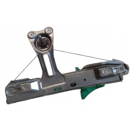 Alzavetro manuale posteriore sinistro Opel Astra J station wagon 2009-2020 - Alzavetro - 1