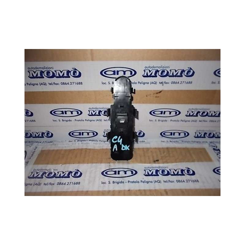 Pulsantiera Alzacristalli anteriore Dx 9651465577 Citroen C4 2005-2010 - Pulsantiera - 1