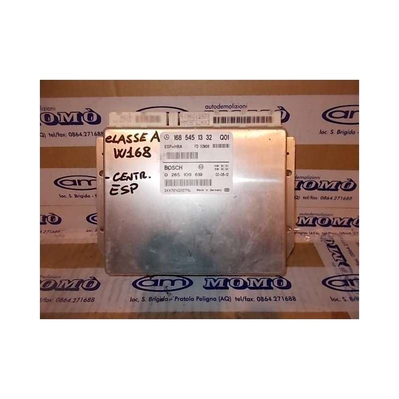 Centralina ESP 1685451332 0265109619 Mercedes Classe A W168 1997-2004