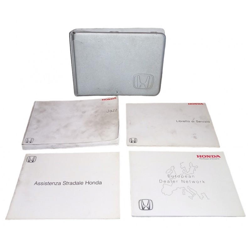 Libretto uso e manutenzione Honda Jazz 1.2 benzina 2001-2008 - Libretto uso e manutenzione - 1 Libretto uso e manutenzione Honda Jazz 1.2 benzina 2001-2008 - Libretto uso e manutenzione - 1