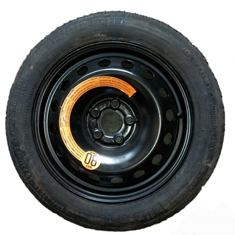 Ruota di scorta 1010483 4.00BX15H ET35 Alfa Romeo 156 5 fori - Pneumatici - 1