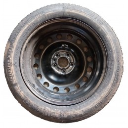 Ruota di scorta 1010483 4.00BX15H ET35 Alfa Romeo 156 5 fori - Pneumatici - 2