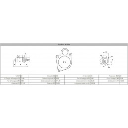 Motorino Avviamento SG2139 12V 1,3 KW Bmw, Mini, Serie 2, X1, Clubman - Motorino avviamento - 3 Motorino Avviamento SG2139 12V 1,3 KW Bmw, Mini, Serie 2, X1, Clubman - Motorino avviamento - 3