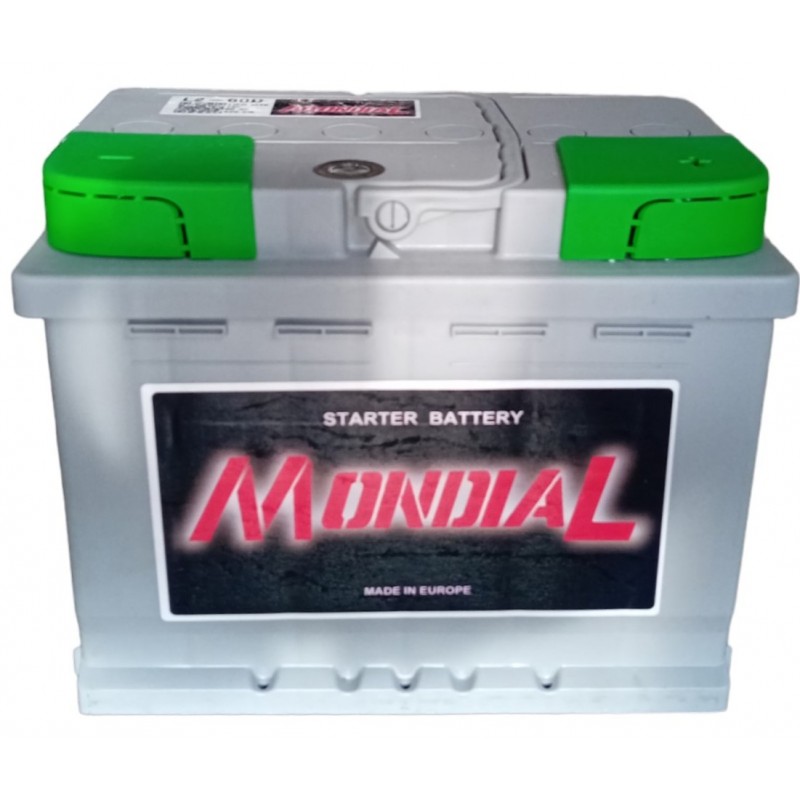 Batteria avviamento L2-60D Mondial 12v 60AH polo positivo destro - Batteria - 1 Batteria avviamento L2-60D Mondial 12v 60AH polo positivo destro - Batteria - 1